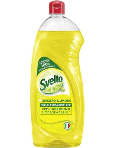 svelto detersivo per piatti e stoviglie - 930ml - zenzero e limone: tuttocasashop.it: pulizia e cura della casa
