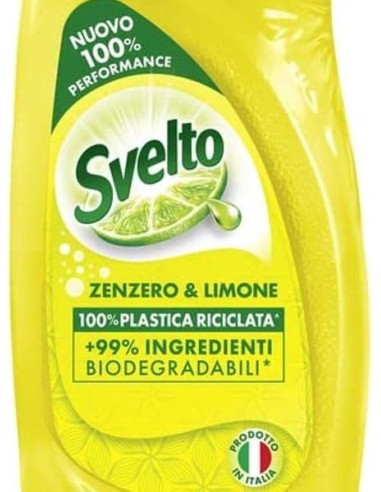 svelto detersivo per piatti e stoviglie - 930ml - zenzero e limone: tuttocasashop.it: pulizia e cura della casa