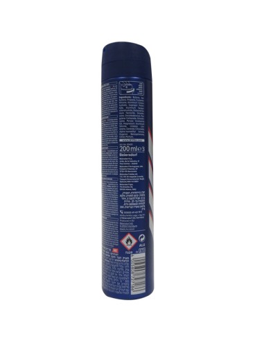 nivea deodorante spray formato maxi 200ml - for men - dry impact active: tuttocasashop.it: igiene e cura della persona