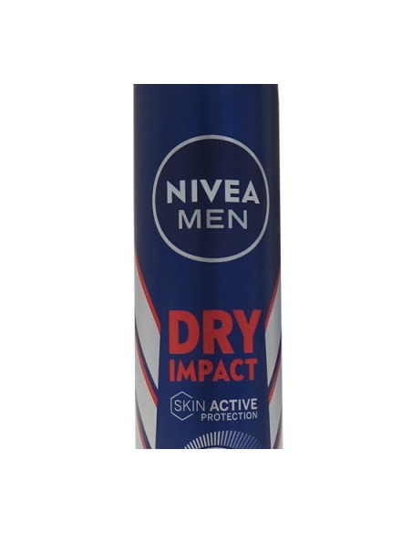 nivea deodorante spray formato maxi 200ml - for men - dry impact active: tuttocasashop.it: igiene e cura della persona