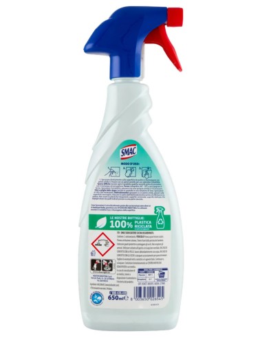 smac detergente spray con erogatore - 750ml - sgrassatore profumato lavanda: tuttocasashop.it: pulizia e cura della casa