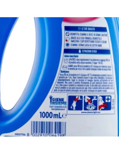 napisan additivo liquido igienizzante bucato - 1 litro - primavera: tuttocasashop.it: prodotti per bucato e tessuti