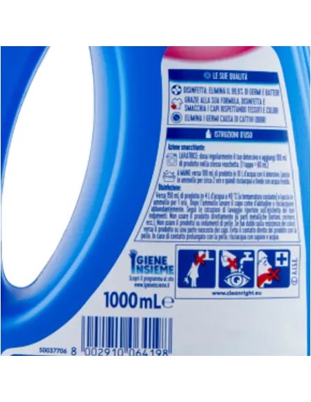 napisan additivo liquido igienizzante bucato - 1 litro - primavera: tuttocasashop.it: prodotti per bucato e tessuti