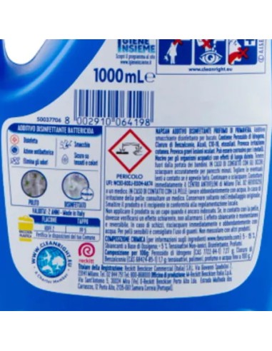 napisan additivo liquido igienizzante bucato - 1 litro - primavera: tuttocasashop.it: prodotti per bucato e tessuti