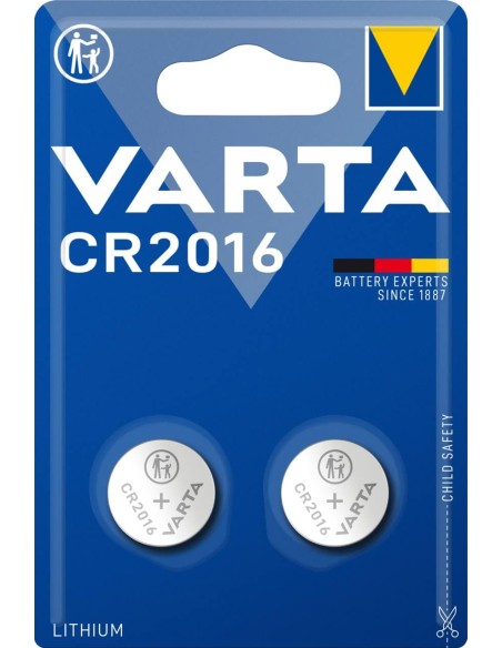 varta 2 pile bottone formato 2016 lithio per telecomadi auto e cancelli: tuttocasashop.it: altro - bazar