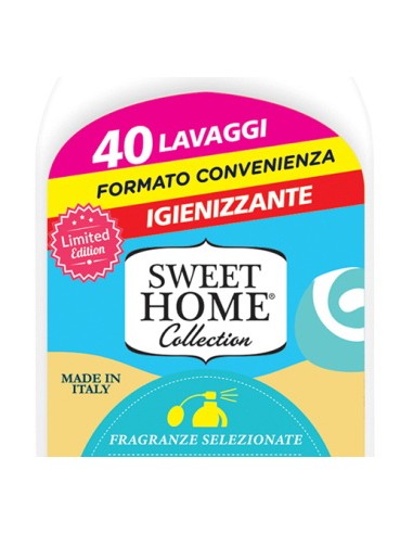 sweet home ammorbidente concentrato - 40 lavaggi - 1 litro - puro bucato: tuttocasashop.it: prodotti per bucato e tessuti