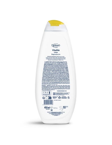 dermomed bagnodoccia 650ml - ph neutro - vitalita' al lime: tuttocasashop.it: igiene e cura della persona