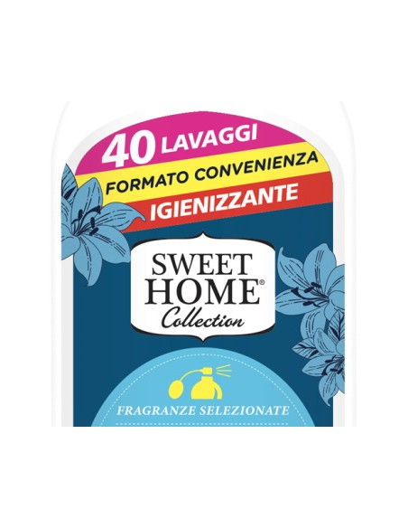 sweet home ammorbidente concentrato - 40 lavaggi - 1 litro - talco: tuttocasashop.it: prodotti per bucato e tessuti