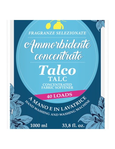 sweet home ammorbidente concentrato - 40 lavaggi - 1 litro - talco: tuttocasashop.it: prodotti per bucato e tessuti
