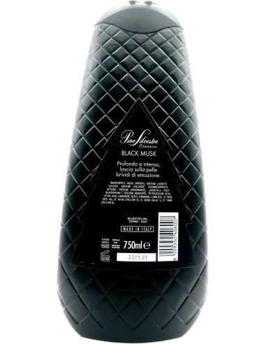 pino silvestre bagnoschiuma 750ml - black musk: tuttocasashop.it: igiene e cura della persona