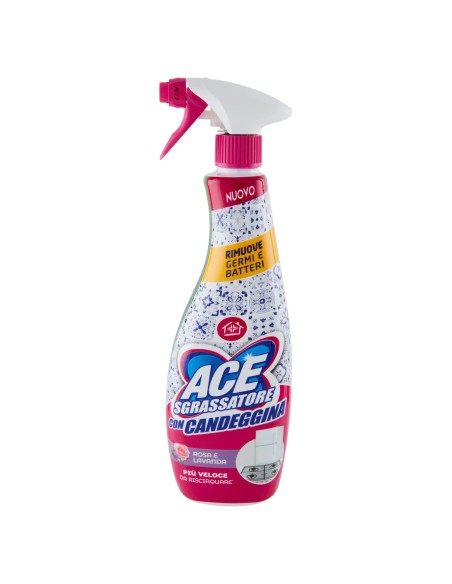 ace detergente spray - 600ml - sgrassatore con candeggina: tuttocasashop.it: pulizia e cura della casa