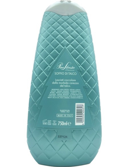 pino silvestre bagnoschiuma 750ml - soffio di talco: tuttocasashop.it: igiene e cura della persona