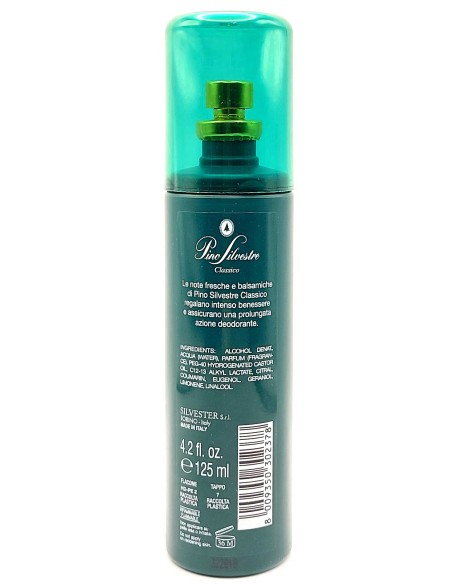 pino silvestre deo profumo natural vapo 125ml - classico - uomo: tuttocasashop.it: igiene e cura della persona