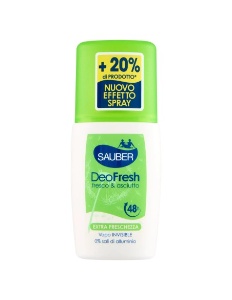 sauber deo care deodorante vapo effetto spray - 90ml - deodry - 48h: tuttocasashop.it: igiene e cura della persona