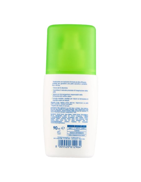 sauber deo care deodorante vapo effetto spray - 90ml - deodry - 48h: tuttocasashop.it: igiene e cura della persona