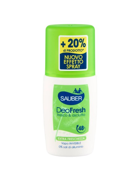 sauber deo care deodorante vapo effetto spray - 90ml - deodry - 48h: tuttocasashop.it: igiene e cura della persona