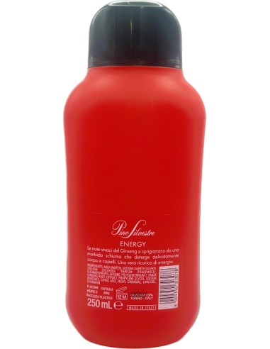 pino silvestre doccia shampoo - 250ml - energy: tuttocasashop.it: igiene e cura della persona