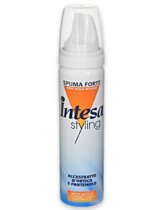 intesa spuma per capelli 75ml fissaggio forte - formato viaggio travel size: tuttocasashop.it: igiene e cura della persona