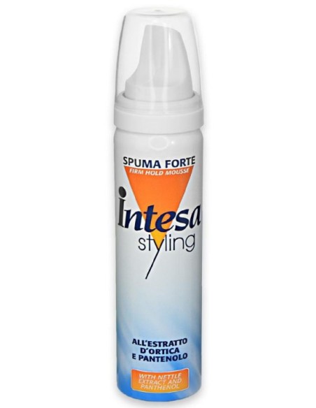 intesa spuma per capelli 75ml fissaggio forte - formato viaggio travel size: tuttocasashop.it: igiene e cura della persona
