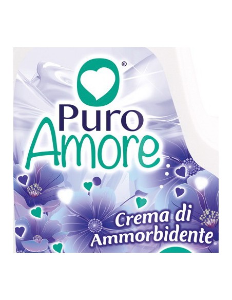 puro amore ammorbidente concentrato - 60 lavaggi - 3 litri - viola: tuttocasashop.it: prodotti per bucato e tessuti