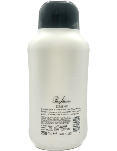 pino silvestre doccia shampoo - 250ml - extreme: tuttocasashop.it: igiene e cura della persona