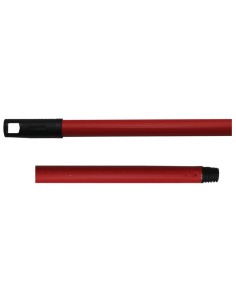 la dupla manico in metallo universale a vite per scopa - 130cm - verniciato: tuttocasashop.it: pulizia e cura della casa