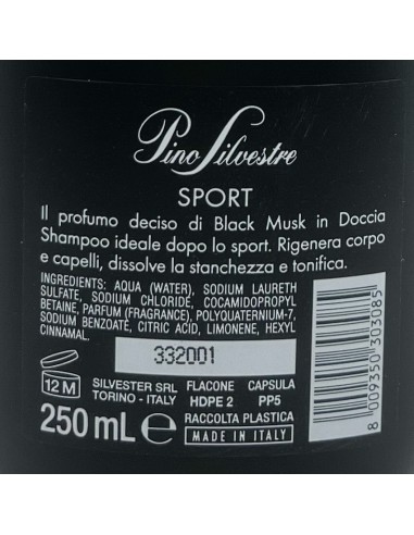 pino silvestre doccia shampoo - 250ml - sport: tuttocasashop.it: igiene e cura della persona