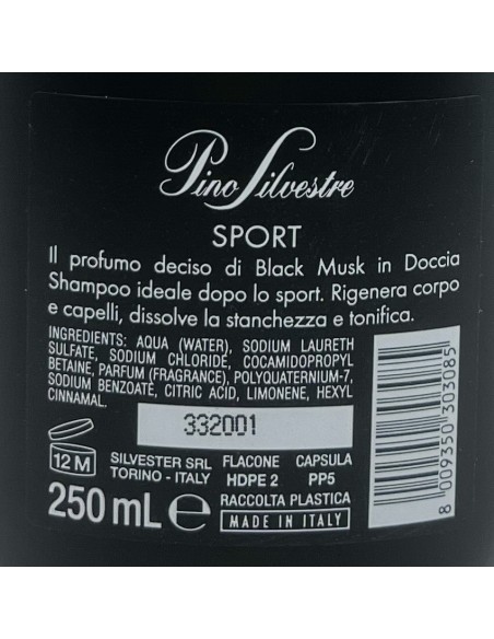 pino silvestre doccia shampoo - 250ml - sport: tuttocasashop.it: igiene e cura della persona