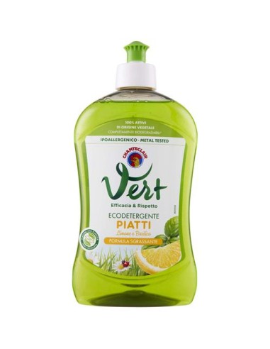 Chanteclair Vert Ecodetergente Piatti Limone e Basilico