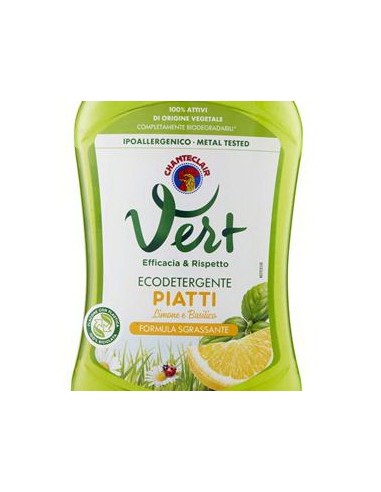 Chanteclair Vert Ecodetergente Piatti Limone e Basilico