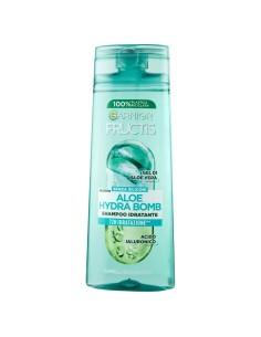 fructis shampoo - 250ml - aloe hydra bomb - idratante - idratazione 72h: tuttocasashop.it: igiene e cura della persona