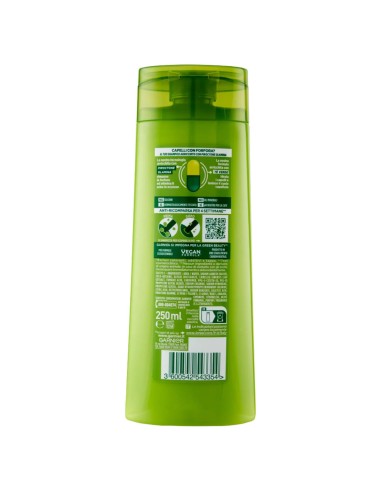 fructis shampoo - 250ml - antiforfora lenitivo anti comparsa capelli normali: tuttocasashop.it: igiene e cura della persona