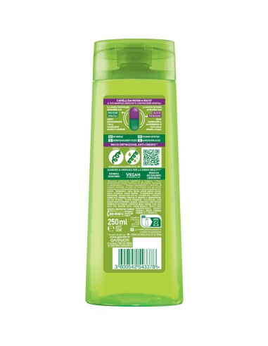 fructis shampoo - 250ml - hydra ricci - capelli da mossi a ricci: tuttocasashop.it: igiene e cura della persona