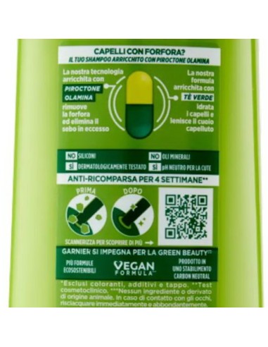 fructis shampoo - 250ml - antiforfora lenitivo anti comparsa capelli normali: tuttocasashop.it: igiene e cura della persona