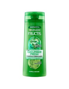 fructis shampoo - 250ml - cucumber fresh - purificante capelli grassi: tuttocasashop.it: igiene e cura della persona