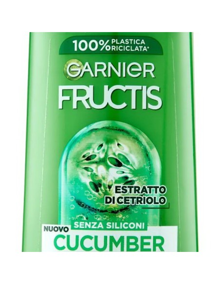 fructis shampoo - 250ml - cucumber fresh - purificante capelli grassi: tuttocasashop.it: igiene e cura della persona