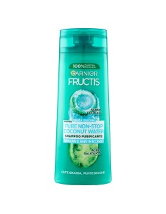 fructis shampoo 250ml pure non-stop coconut water - cute grassa punte secche: tuttocasashop.it: igiene e cura della persona