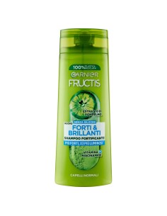 fructis shampoo - 250ml - forti & brillanti - capelli normali: tuttocasashop.it: igiene e cura della persona