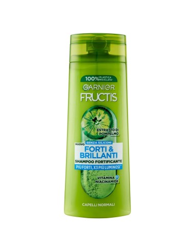 fructis shampoo - 250ml - forti & brillanti - capelli normali: tuttocasashop.it: igiene e cura della persona