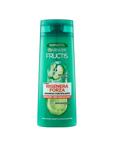 fructis shampoo - 250ml - rigenera forza - fortificante capelli fragili: tuttocasashop.it: igiene e cura della persona
