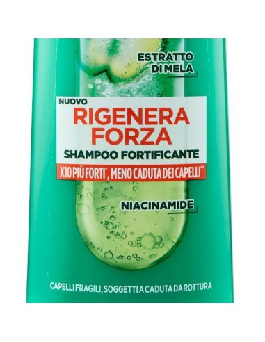 fructis shampoo - 250ml - rigenera forza - fortificante capelli fragili: tuttocasashop.it: igiene e cura della persona