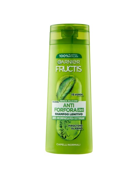 fructis shampoo 250ml - 2in1 con balsamo - antiforfora lenitivo: tuttocasashop.it: igiene e cura della persona