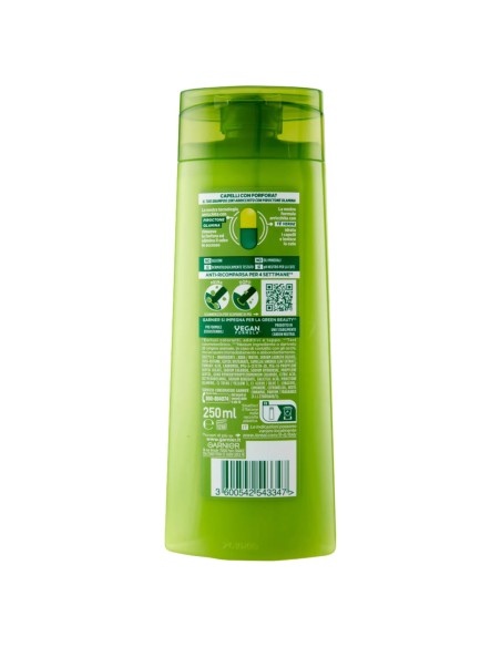 fructis shampoo 250ml - 2in1 con balsamo - antiforfora lenitivo: tuttocasashop.it: igiene e cura della persona