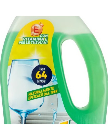 last detersivo a mano per piatti e stoviglia - 950ml - limone - 64 lavaggi: tuttocasashop.it: pulizia e cura della casa