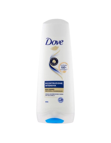 dove balsamo 180ml - ricostruzione intensiva - per capelli danneggiati: tuttocasashop.it: igiene e cura della persona