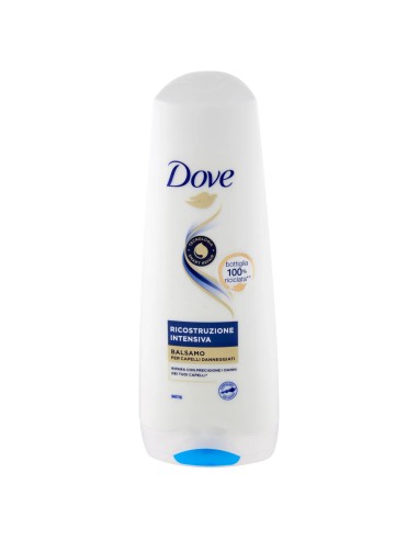 dove balsamo 180ml - ricostruzione intensiva - per capelli danneggiati: tuttocasashop.it: igiene e cura della persona