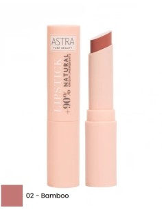 astra pure beauty lipstick - rossetto cremoso semi mat - 02 bamboo: tuttocasashop.it: igiene e cura della persona