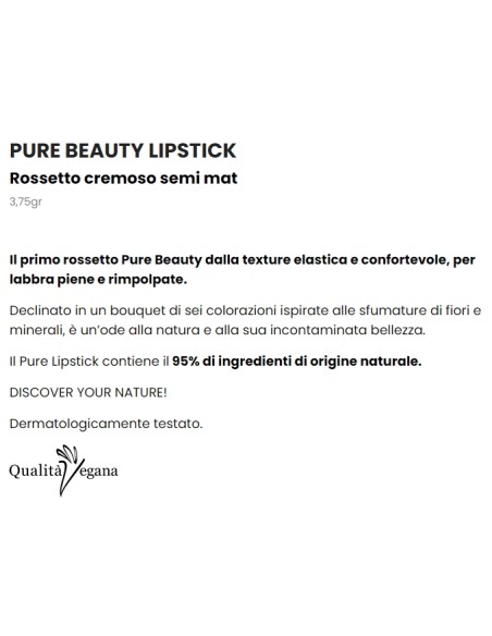 astra pure beauty lipstick - rossetto cremoso semi mat - 03 maple: tuttocasashop.it: igiene e cura della persona