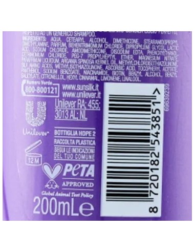 sunsilk balsamo per capelli 200ml - capelli lisci: tuttocasashop.it: igiene e cura della persona