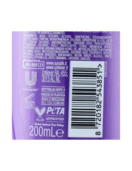 sunsilk balsamo per capelli 200ml - capelli lisci: tuttocasashop.it: igiene e cura della persona